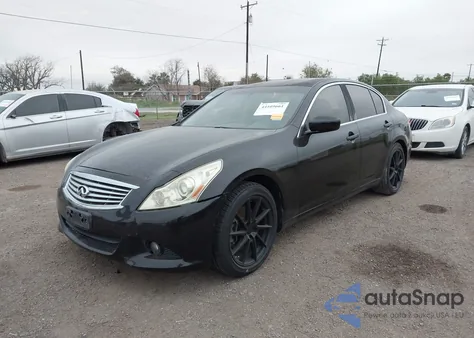 2012 Infiniti G37 Journey z USA, uszkodzony, nr VIN JN1CV6AP4CM624526